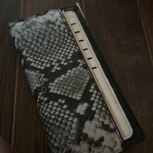 Aldo snake print wallet